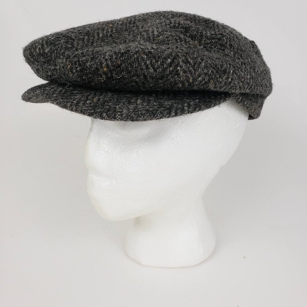 Botany 500 Vintage Medium Herringbone Wool Beret